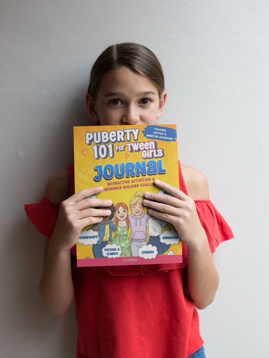 Puberty 101 For Tween Girls - Journal